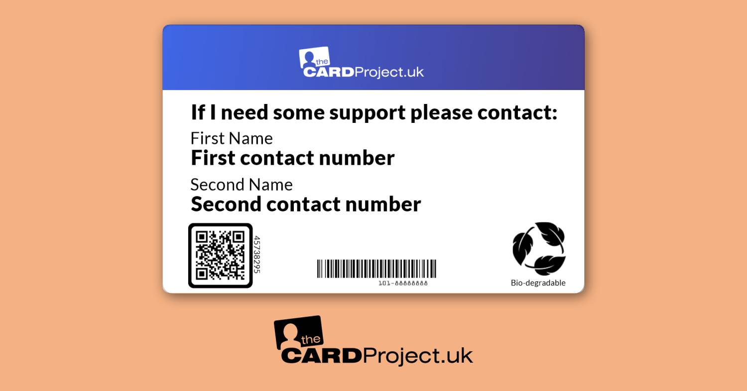 Deaf, Lip Reading Awareness Medical ID Alert Card  (REAR)